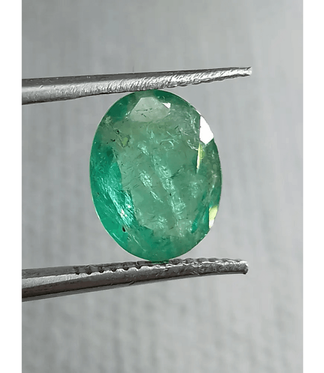 3.27ct Zambian Emerald , 100% Natural Gem - SMSGEMS 