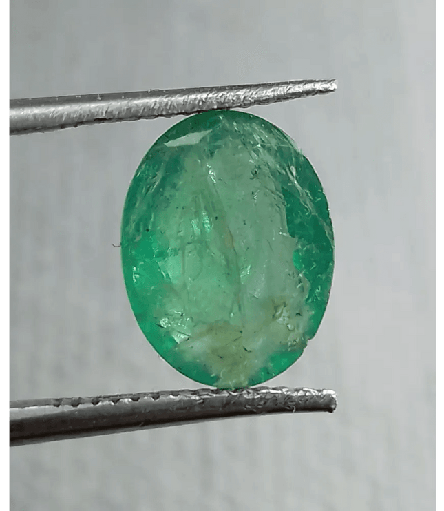3.27ct Zambian Emerald , 100% Natural Gem - SMSGEMS 