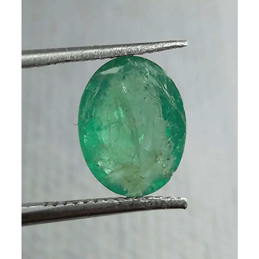 3.27ct Zambian Emerald , 100% Natural Gem - SMSGEMS 