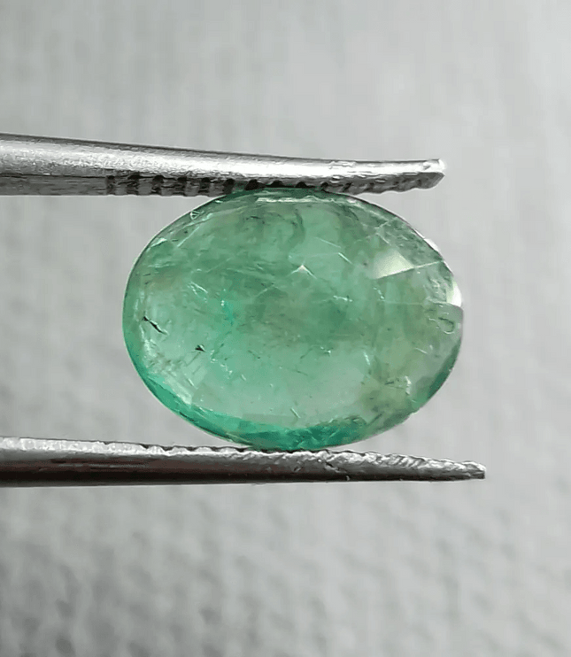 3.27ct Zambian Emerald , 100% Natural Gem - SMSGEMS 