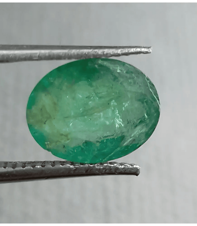 3.27ct Zambian Emerald , 100% Natural Gem - SMSGEMS 