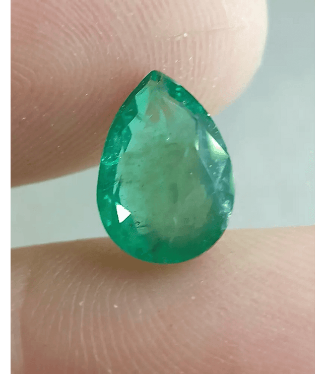 3.37ct Zambian Emerald, 100% Natural Earth mined Gem - SMSGEMS 