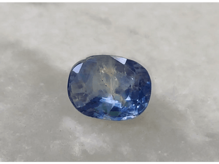 3.37ct IGI Certified Blue Ceylon Sapphire, Natural untreated Gem - SMSGEMS 