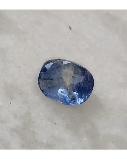 3.37ct IGI Certified Blue Ceylon Sapphire, Natural untreated Gem - SMSGEMS 