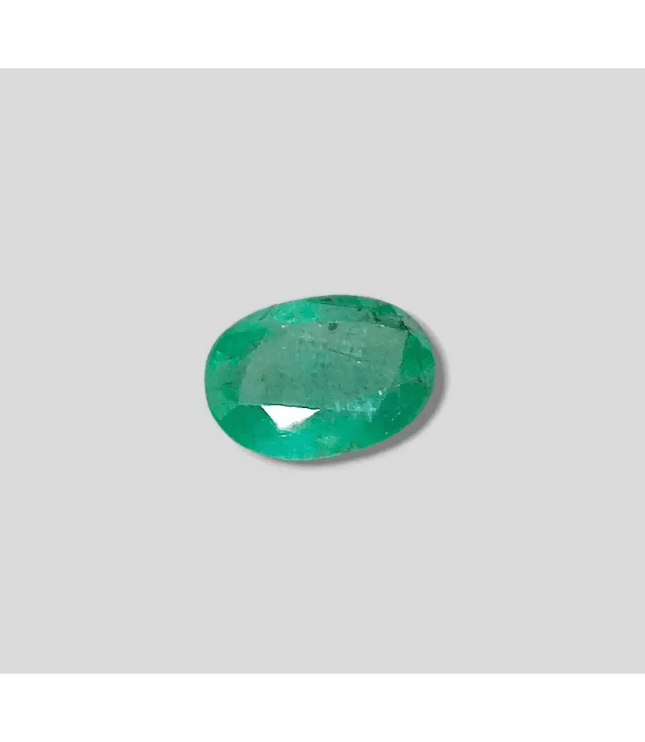 3.39ct Velvet Green Zambian Emerald , 100% Natural Earth Mined Gemstone. - SMSGEMS 