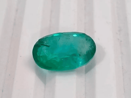 3.40ct Certified Zambian Emerald, 100% Natural Gem - SMSGEMS 