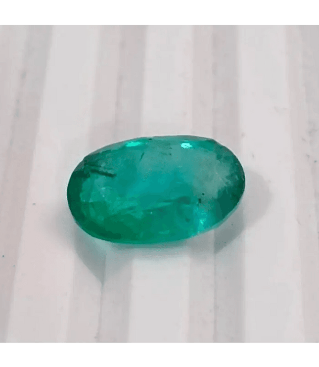 3.40ct Certified Zambian Emerald, 100% Natural Gem - SMSGEMS 