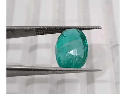 3.40ct Certified Zambian Emerald, 100% Natural Gem - SMSGEMS 