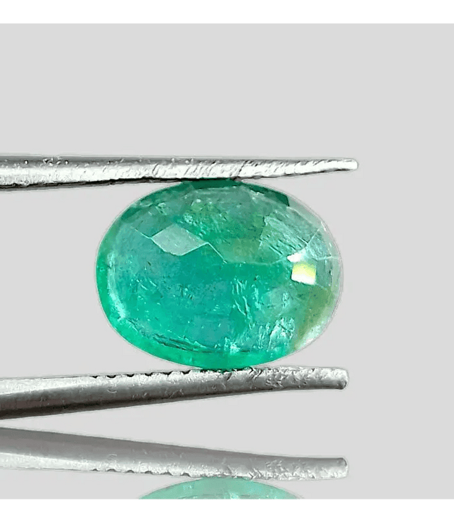 3.41ct Zambian Emerald , 100% Natural Gem - SMSGEMS 