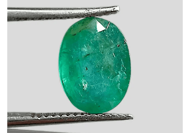 3.41ct Zambian Emerald , 100% Natural Gem - SMSGEMS 