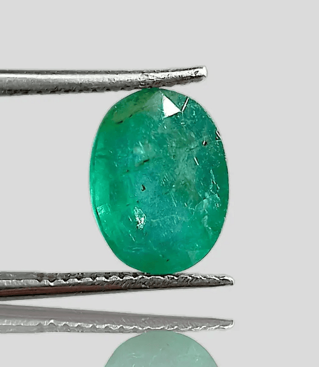 3.41ct Zambian Emerald , 100% Natural Gem - SMSGEMS 