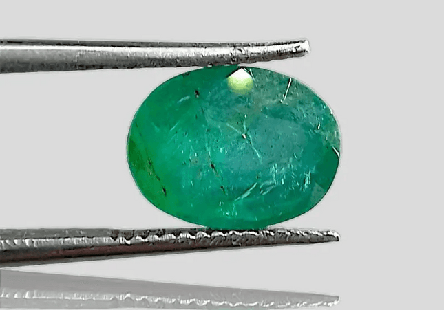 3.41ct Zambian Emerald , 100% Natural Gem - SMSGEMS 