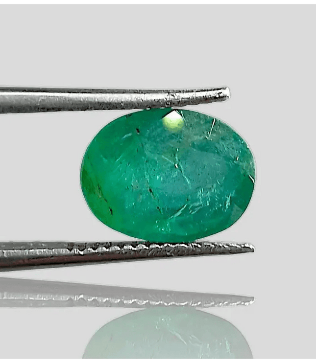 3.41ct Zambian Emerald , 100% Natural Gem - SMSGEMS 