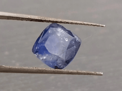 3.44ct Certified Blue Ceylon Sapphire, Natural Only Heat Earth Mined Gemstone. - SMSGEMS 