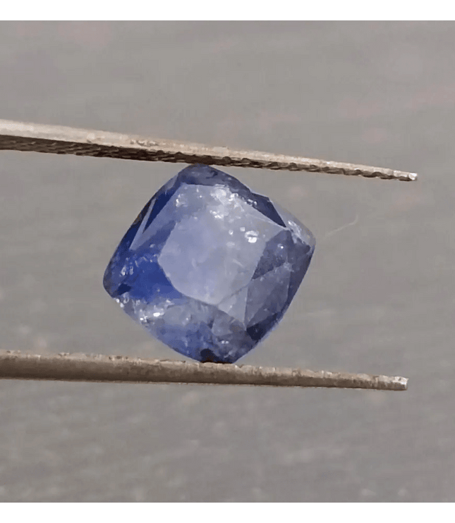 3.44ct Certified Blue Ceylon Sapphire, Natural Only Heat Earth Mined Gemstone. - SMSGEMS 