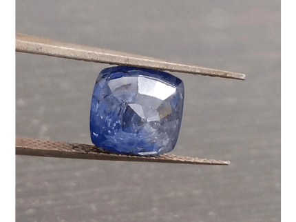 3.44ct Certified Blue Ceylon Sapphire, Natural Only Heat Earth Mined Gemstone. - SMSGEMS 