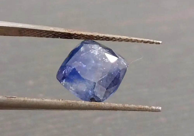 3.44ct Certified Blue Ceylon Sapphire, Natural Only Heat Earth Mined Gemstone. - SMSGEMS 