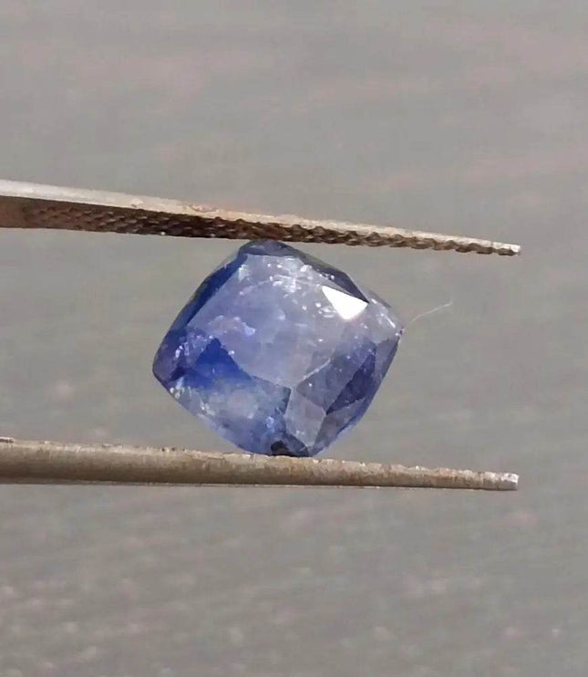 3.44ct Certified Blue Ceylon Sapphire, Natural Only Heat Earth Mined Gemstone. - SMSGEMS 