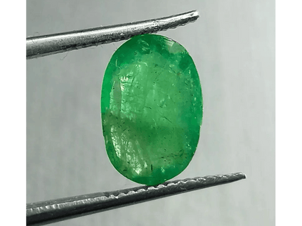 3.45ct Grass Green Emerald, 100% Natural Gem - SMSGEMS 