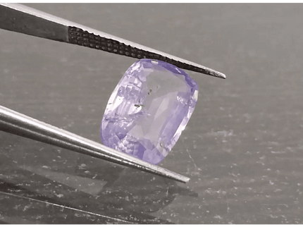 3.47ct Certified Blue Ceylon Sapphire, Natural untreated Gemstone - SMSGEMS 