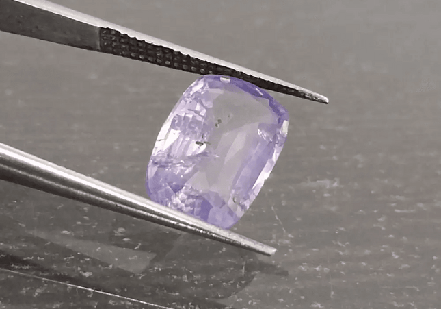 3.47ct Certified Blue Ceylon Sapphire, Natural untreated Gemstone - SMSGEMS 