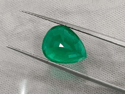 3.51 Deep Pure Green Emerald Certified By GSI - SMSGEMS 