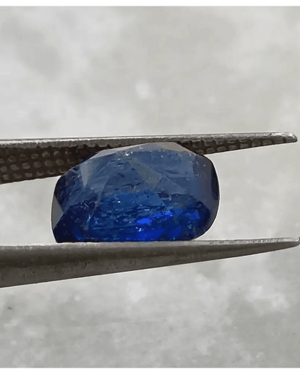 3.51ct IGI Certified Royal Blue Ceylon Sapphire, 100% Natural only heated Earth Mined Gemstone. - SMSGEMS 