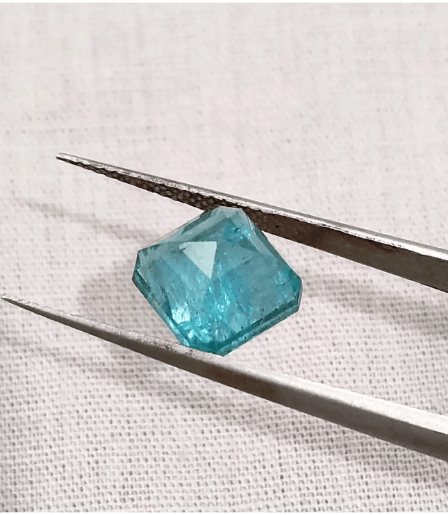 3.53ct Zambian Emerald, 100% Natural Earth Mined Gemstone - SMSGEMS 