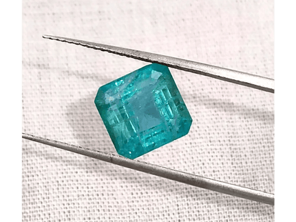 3.53ct Zambian Emerald, 100% Natural Earth Mined Gemstone - SMSGEMS 