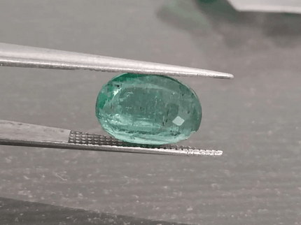 3.55ct Zambian Emerald , 100% Natural Gem - SMSGEMS 