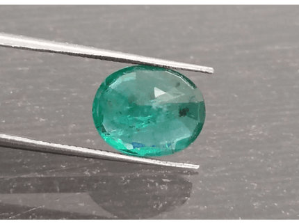 3.57ct Top Deep Bright Green Emerald, 100% Natural Gem - SMSGEMS 