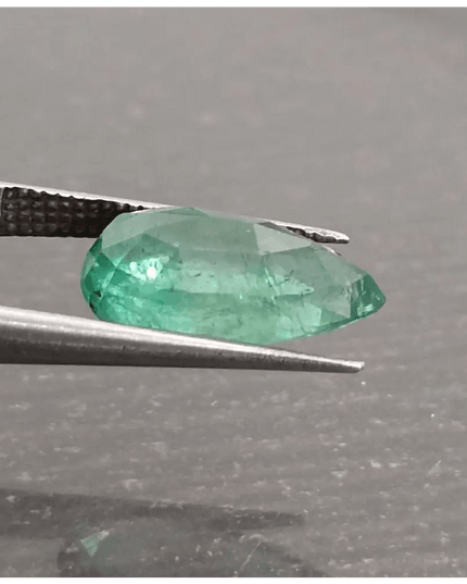 3.64ct Zambian Emerald , 100% Natural Gem - SMSGEMS 