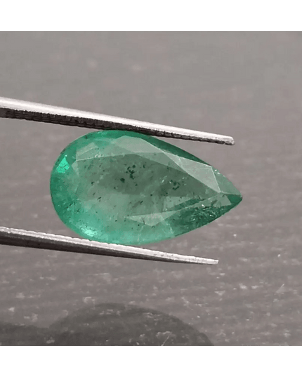 3.64ct Zambian Emerald , 100% Natural Gem - SMSGEMS 
