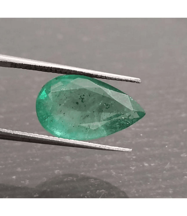 3.64ct Zambian Emerald , 100% Natural Gem - SMSGEMS 