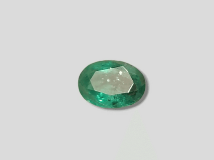 3.68ct Deep Golden Green Zambian Emerald, 100% Natural Gemstone - SMSGEMS 
