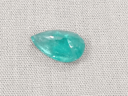 3.68ct Pastel Green Zambian Emerald, Natural Earth Mined Gemstone - SMSGEMS 