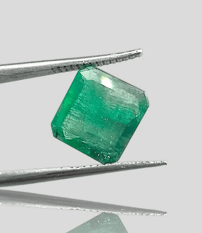 3.69ct Zambian Emerald, 100% Natural Gem - SMSGEMS 