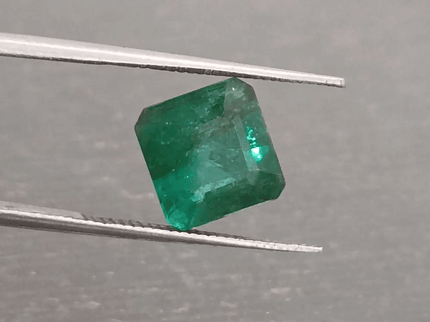 3.76ct Zambian Emerald, 100% Natural Gem - SMSGEMS 