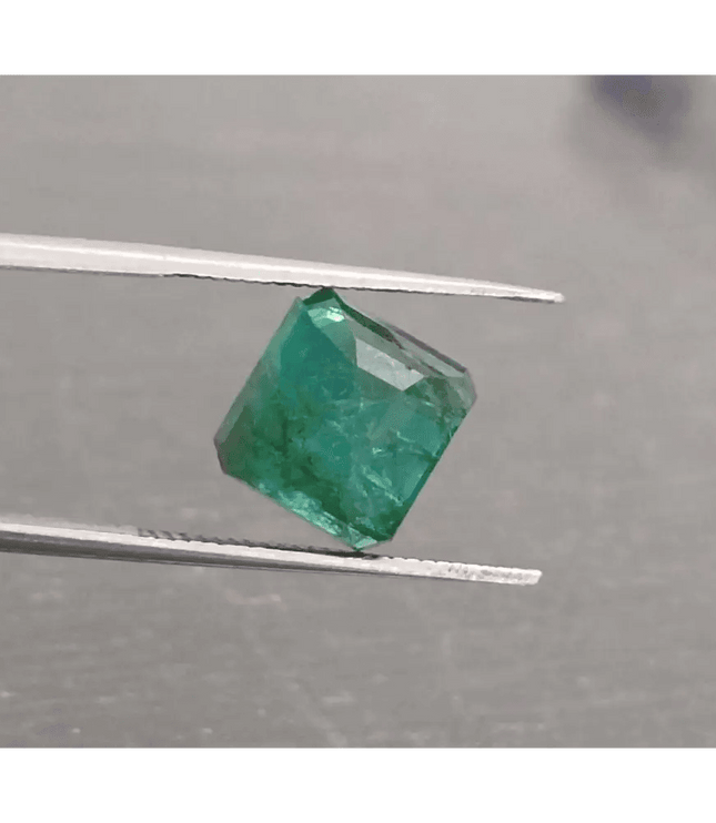 3.76ct Zambian Emerald, 100% Natural Gem - SMSGEMS 