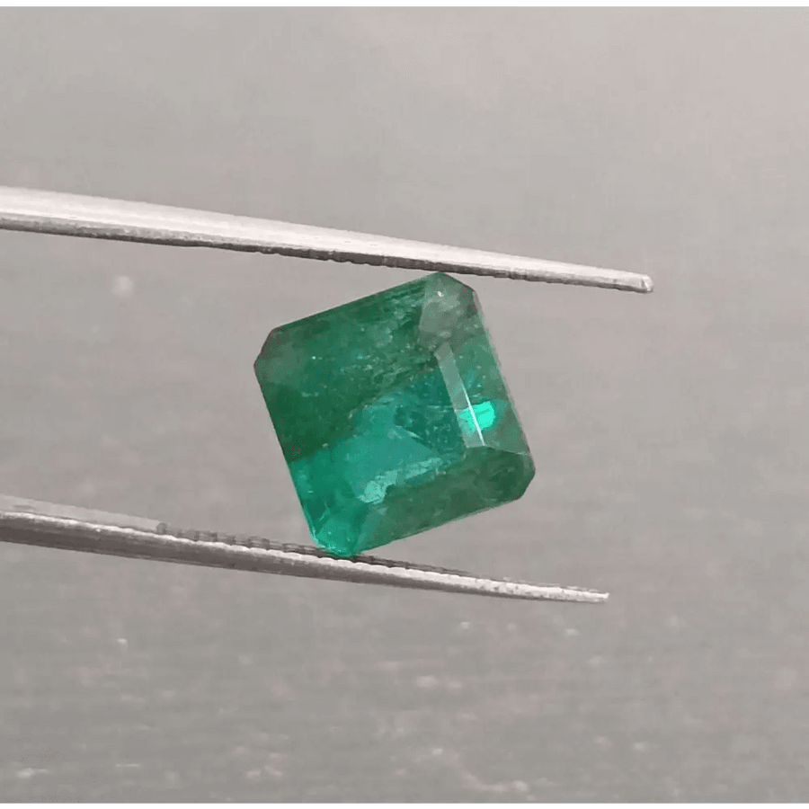 3.76ct Zambian Emerald, 100% Natural Gem - SMSGEMS 