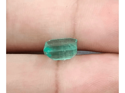3.81ct Zambian Emerald , 100% Natural Gem - SMSGEMS 
