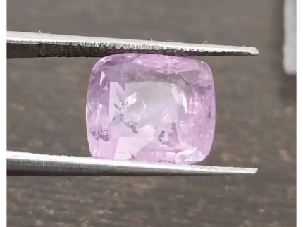 3.96ct Certified Cushion Cut Pink Ceylon Sapphire, Natural Earth Mined untreated Gemstone - SMSGEMS 