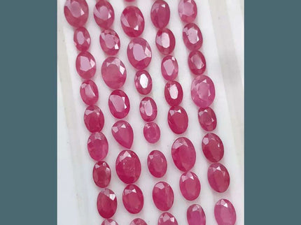 38.03ct African Ruby Lot, Natural Earth Mined Gemstones - SMSGEMS 