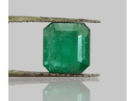 4.06ct Emerald Cut Zambian Emerald , 100% Natural Gemstone. - SMSGEMS 