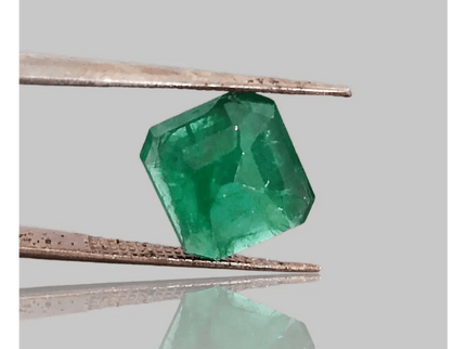 4.06ct Emerald Cut Zambian Emerald , 100% Natural Gemstone. - SMSGEMS 