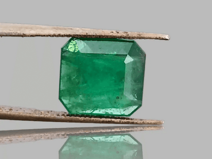 4.06ct Emerald Cut Zambian Emerald , 100% Natural Gemstone. - SMSGEMS 