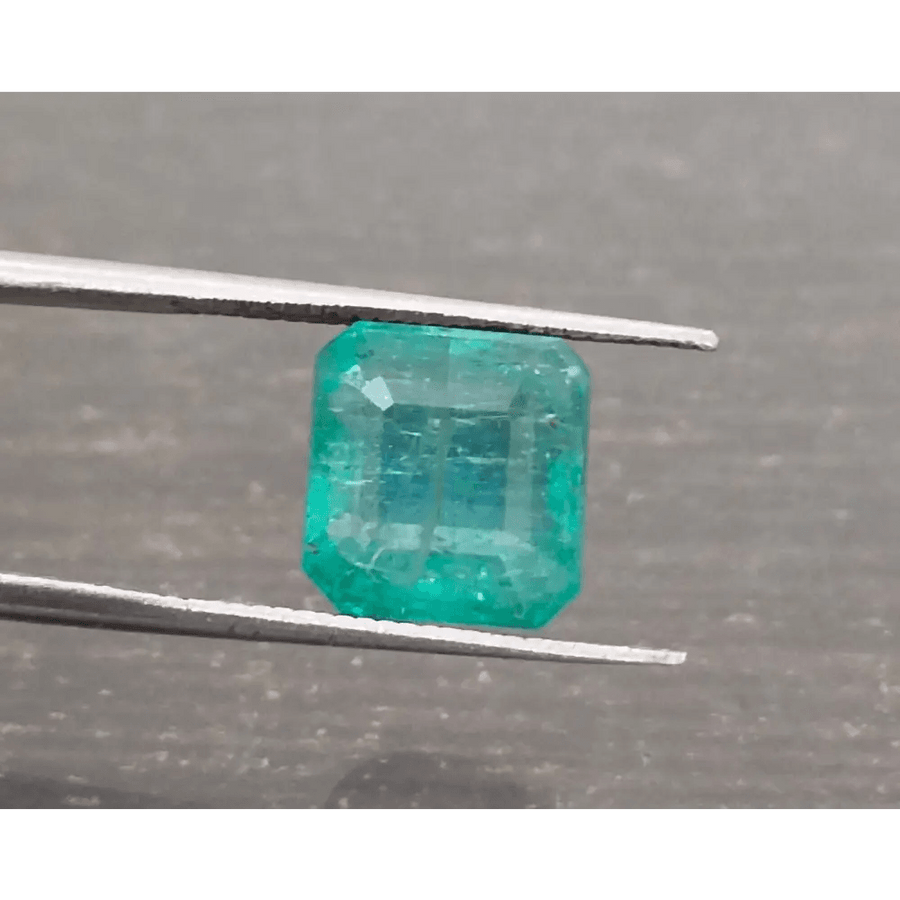 4.16ct Zambian Emerald, 100% Natural Gem - SMSGEMS 