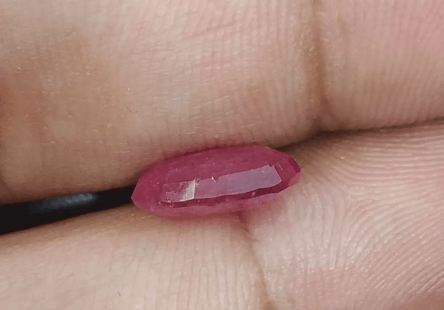 4.18ct Mozambique Ruby, Natural Untreated Gemstone - SMSGEMS 