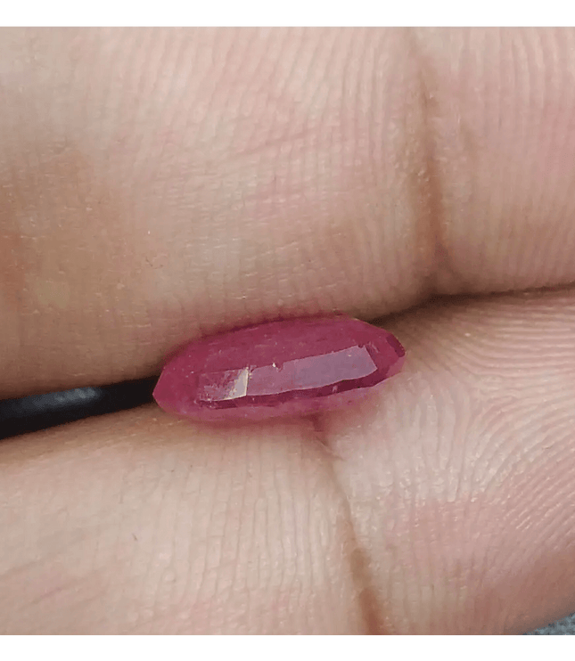 4.18ct Mozambique Ruby, Natural Untreated Gemstone - SMSGEMS 