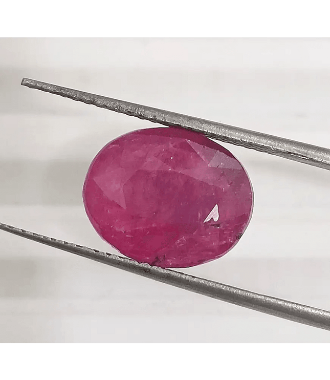 4.18ct Mozambique Ruby, Natural Untreated Gemstone - SMSGEMS 